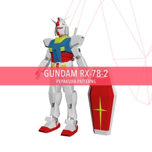 Gundam RX-78-2 Rüstung - DIY Cosplay Pepakura Foam Template