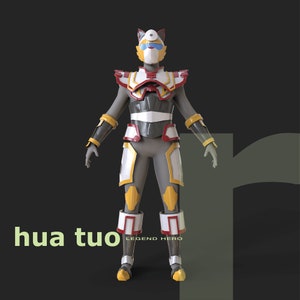 Hua Tuo Armor - DIY Cosplay Pepakura Foam Template