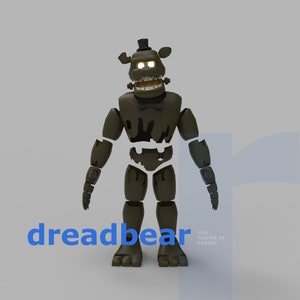 Dreadbear Inspired - Cosplay Pepakura Foam Template