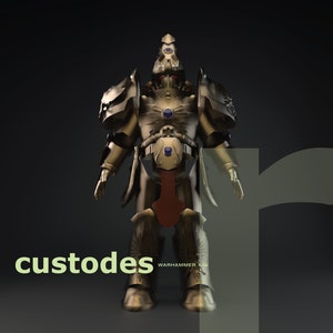 WH40K Custodes Inspired - DIY Cosplay Pepakura Foam Templates