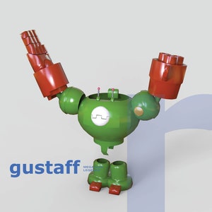 Gustaff Robot - DIY Cosplay Pepakura Foam Template