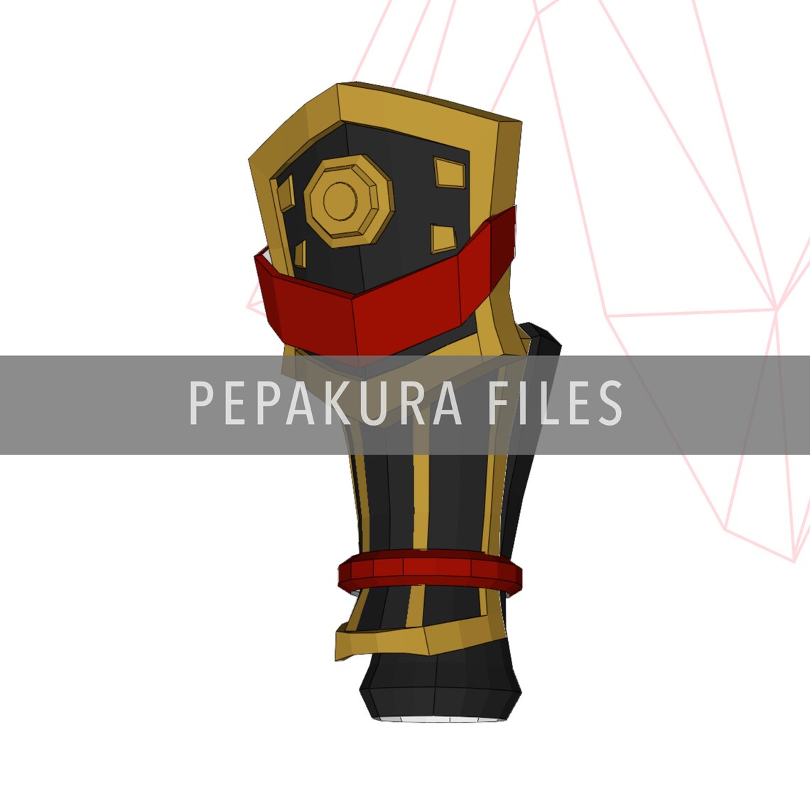 Shogun Samurai Armor Cosplay Pepakura Foam Template - Etsy
