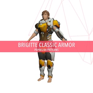 Brigitte Classic Armor - Cosplay Pepakura Foam Template