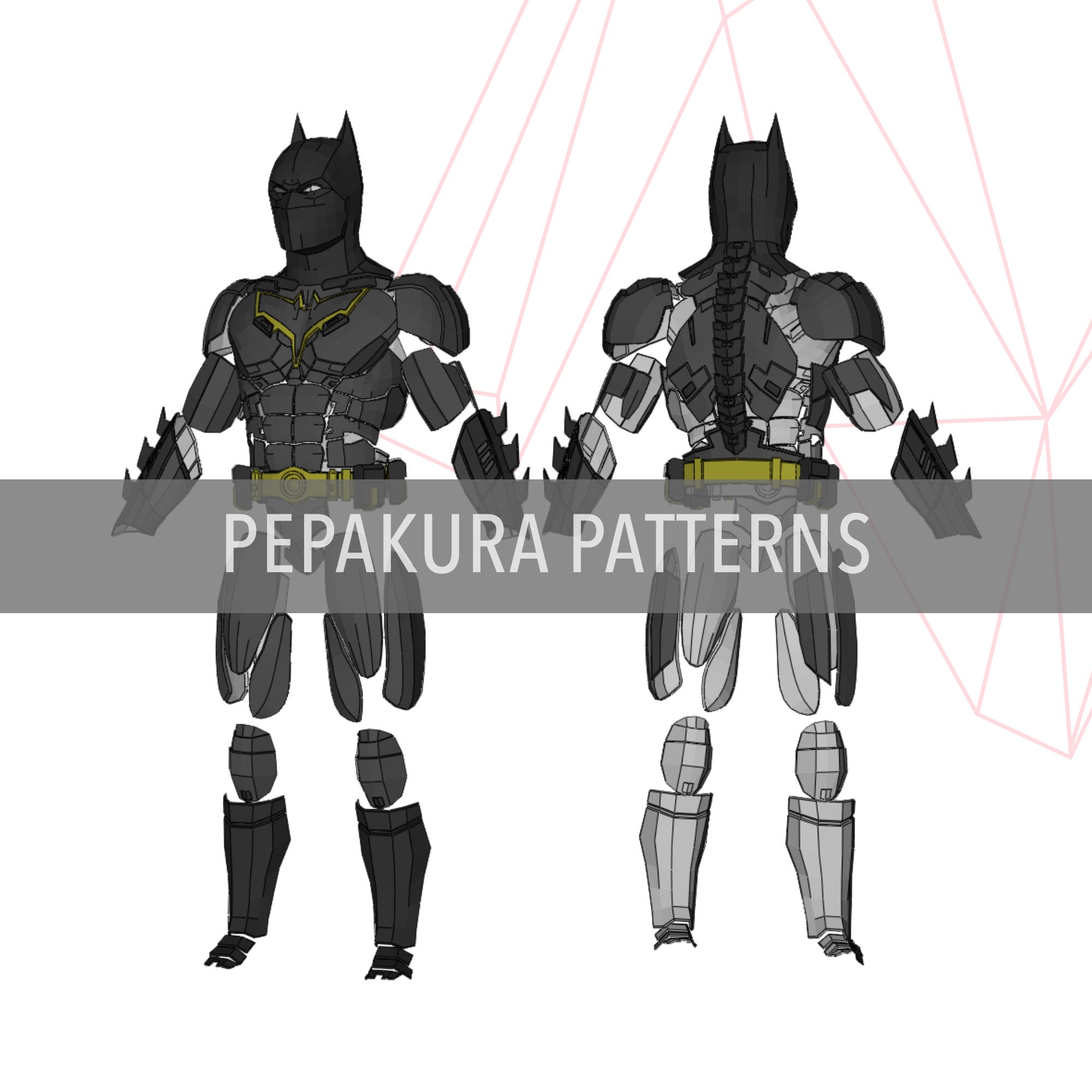 Advanced Suit Tactical Armor DIY Cosplay Pepakura Foam - Etsy New Zealand