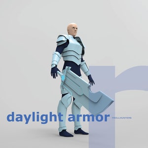 Daylight Armor - DIY Cosplay Pepakura Foam Template