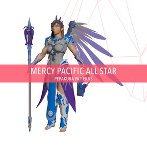Pacific All Star - DIY Cosplay Pepakura Foam Template