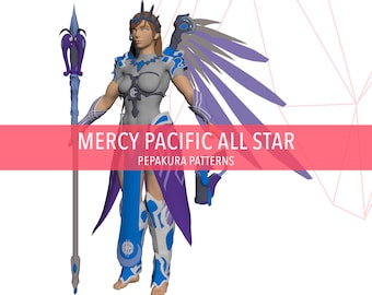 Pacific All Star - DIY Cosplay Pepakura Foam Template