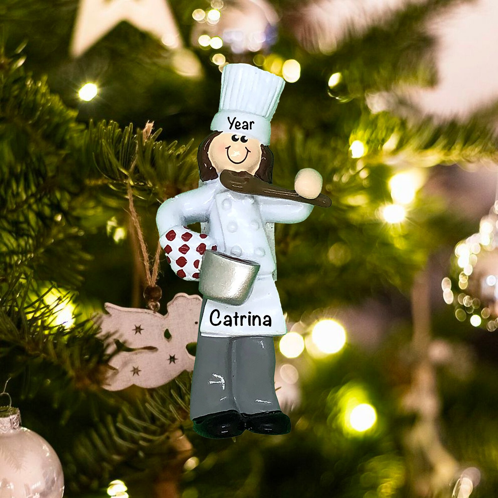 Chef Christmas Ornaments 
