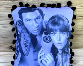 Get Smart- Handmade Classic TV Art Pillow (with Fluffy Stuffing)