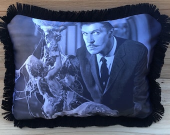 The Raven - Handmade Classic Movie Art Pillow (with Fluffy Stuffing), Vincent Price | Classic Movie Posters