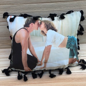 Dirty Dancing- Handmade Classic Movie Art Pillow (with Fluffy Stuffing) | Patrick Swayse