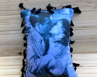 Breakfast at Tiffany’s Pillow,  Handmade Classic Movie Art Pillow (with Fluffy Stuffing), Audrey Hepburn Poster