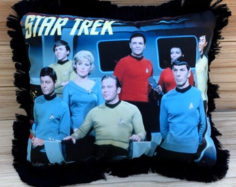 Star Trek- Handmade Classic TV Art Pillow (with Fluffy Stuffing)