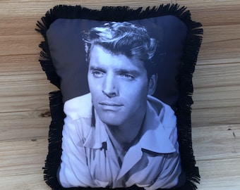 Burt Lancaster - Handmade Classic Movie Art Pillow (with Fluffy Stuffing)