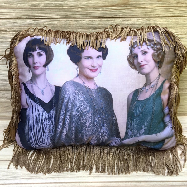 Downton Abbey- Handmade Classic TV Art Pillow (with Fluffy Stuffing)