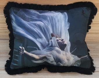 Jimmy Steward and Donna Reed Handmade Classic Movie Art Pillow It/'s a Wonderful Life Pillow with Fluffy Stuffing Star Light at Home