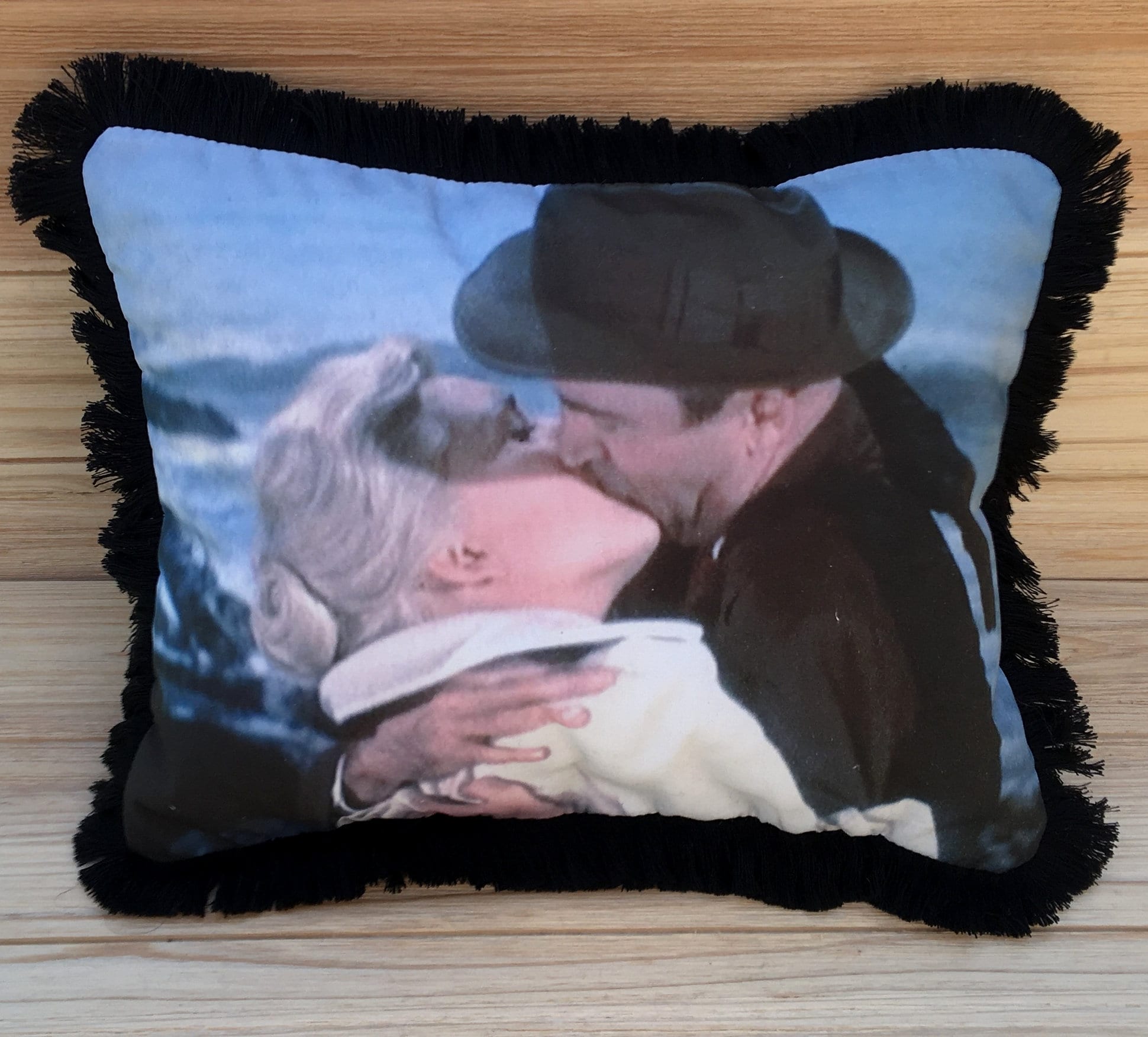 Vertigo Pillow Kim Novak and James Stewart Handmade Classic Etsy