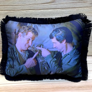 M*A*S*H Pillow, Handmade Classic TV Art Pillow (with Fluffy Stuffing) Alan Alda