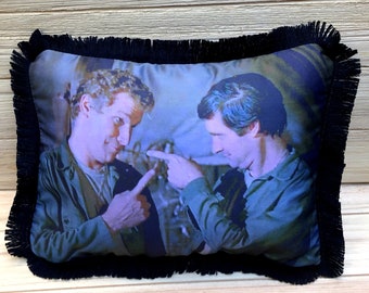 M*A*S*H Pillow, Handmade Classic TV Art Pillow (with Fluffy Stuffing) Alan Alda