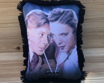 Babes in Arms- Handmade Classic Movie Art Pillow (with Fluffy Stuffing), Judy Garland