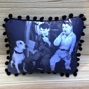 Our Gang Pillow, Handmade Classic TV Art Pillow (with Fluffy Stuffing), The Little Rascals