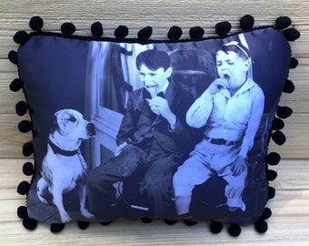 Our Gang Pillow, Handmade Classic TV Art Pillow (with Fluffy Stuffing), The Little Rascals