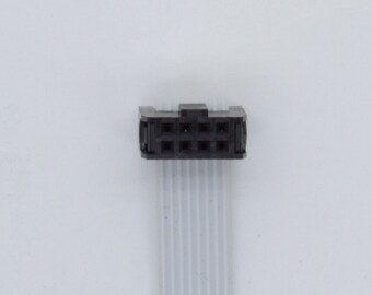 8 Pin IDC Ribbon Cable with Female Polarized Connectors