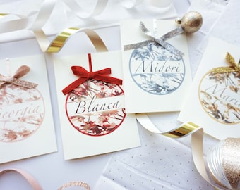 Custom Floral Ornament Card Pack