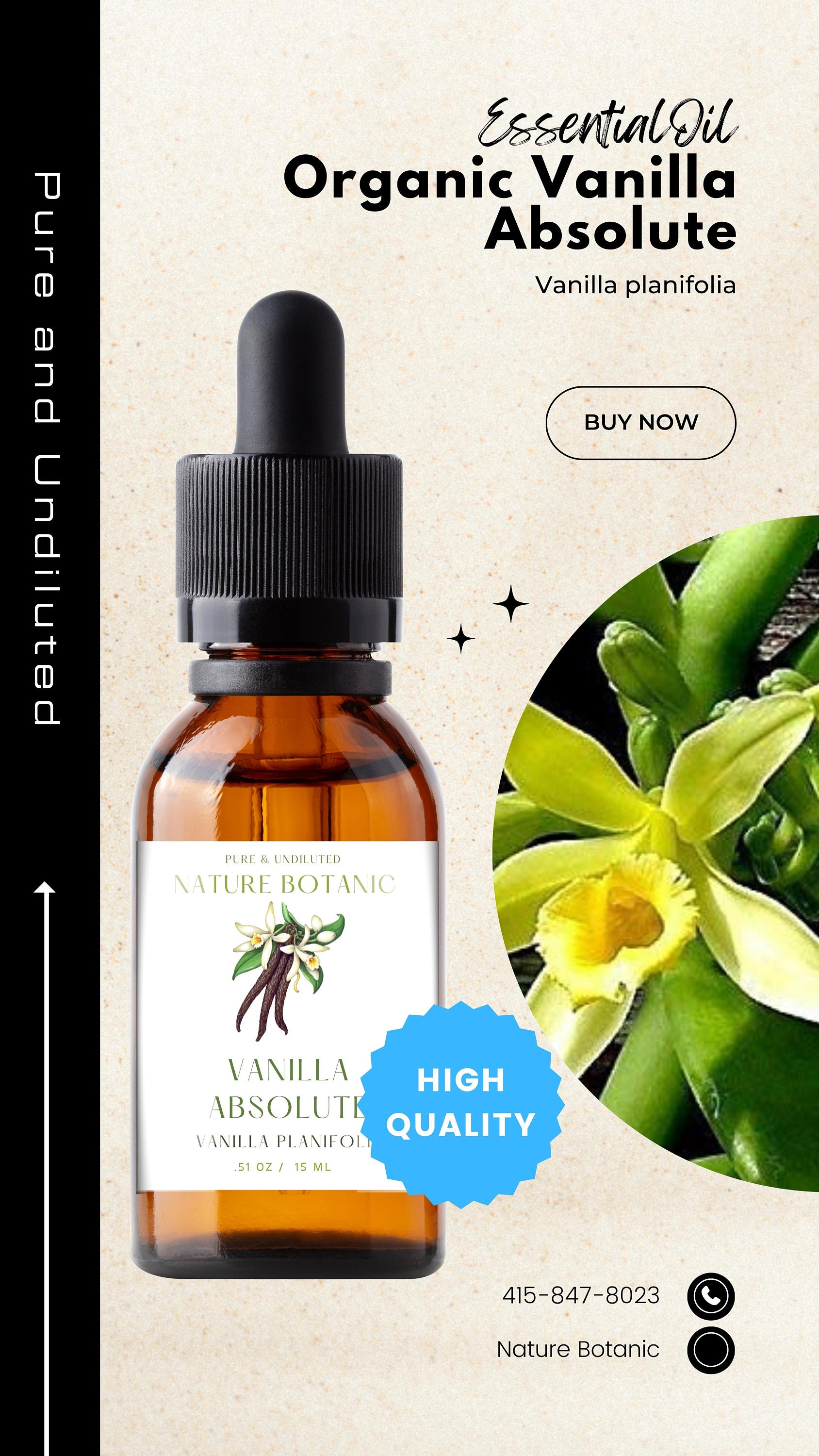 Vanilla Essential Oil -  Israel