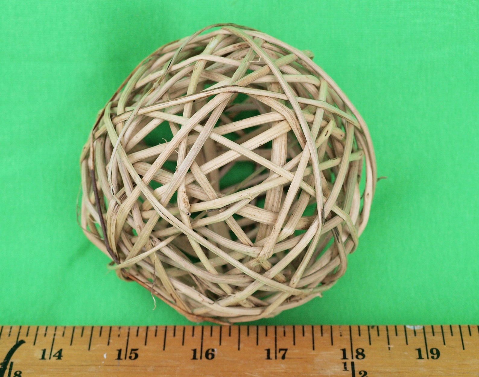 NATURAL 4 Vine Wicker Ball 2 Toy for Birds/parrots Etsy