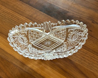 Vintage Crystal Dish