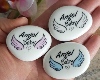 Angel Baby, Baby loss gift, Miscarriage, Pocket pebble, Keepsake, Memorial gift, Baby loss, Bereavement gift, Baby remembrance