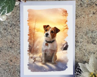 Christmas Card, A6, Xmas Pet Card, Dachshund, Chihuahua, Cockerpoo, Dog Lover,