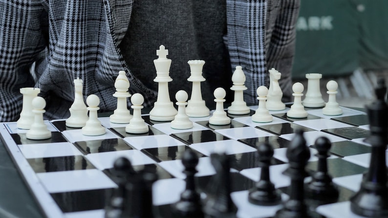 Folding Chess Board *****(without Pieces)***** (square Size 2.25) - Etsy