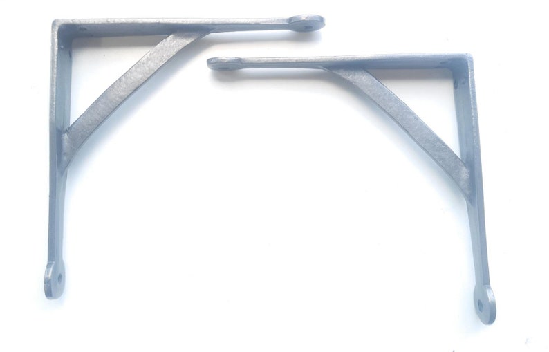 Iron Penny End Shelf Bracket 8x8 Inch Bracket Antique Iron Etsy