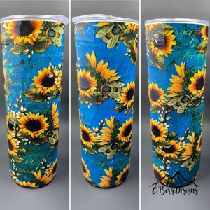 Sonnenblumen Becher