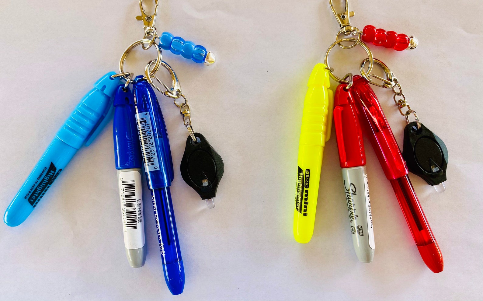 Badge Reel Clipon Accessories mini Sharpie Pen Etsy