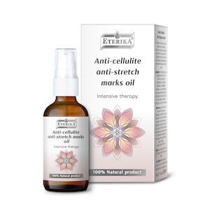 Anti-cellulite and anti-stretch marks oil with Essential and Carrier oils Eterika 50 ml