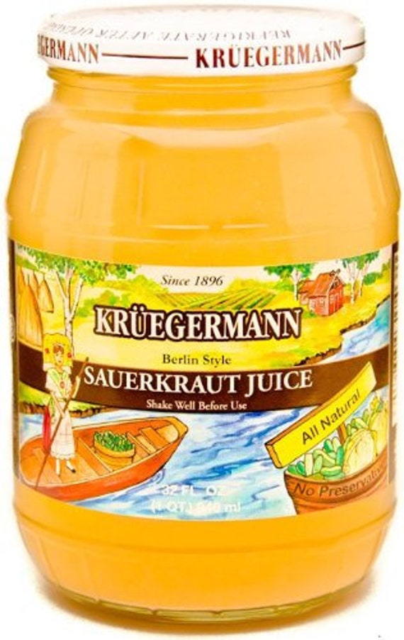 Kruegermann Sauerkraut Juice Etsy