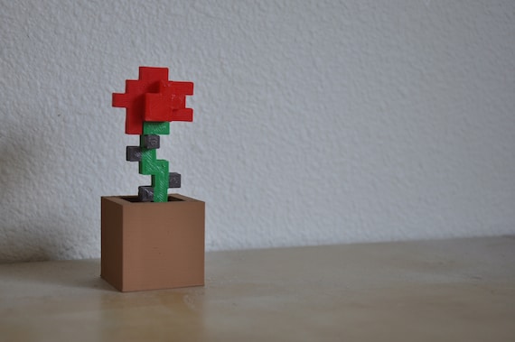 Minecraft Flower Pot 