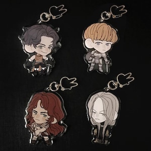 Fear and Hunger 6 cm Acrylic Charms