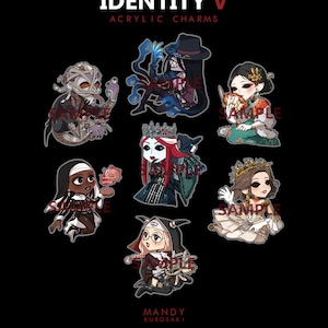 SALE - Identity V Acrylic Charms