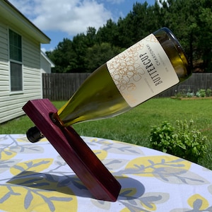 Balancing Wine Bottle Holder