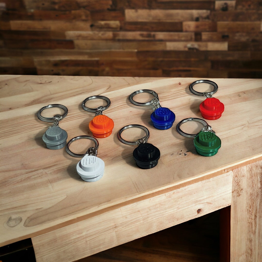 Custom LEGO Brick Keychain for Fans and Collectors Etsy