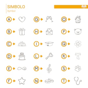 I simboli abbinabili all'incisione del kit sommelier: cuore, calici, casa, nota musicale e altri – Unikoo