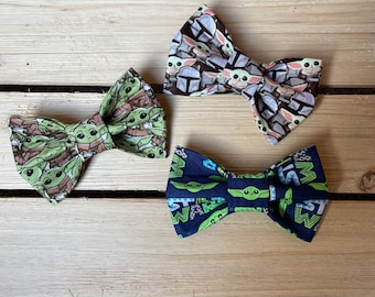 Pajarita para mascota de Star Wars / Baby Yoda
