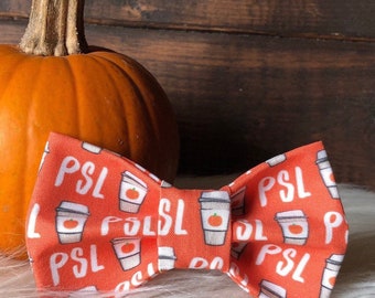 Pumpkin Spice Latte | PSL Pet Bow Tie