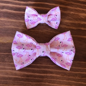 Flamingo Pet Bow Tie