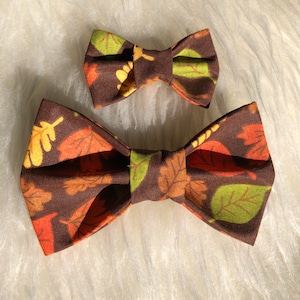 Leaves Pet Bow Tie
