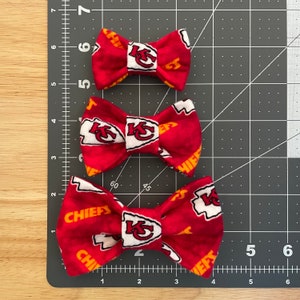 Kansas City Chiefs | KC Pet Bow Tie flannel tie dye